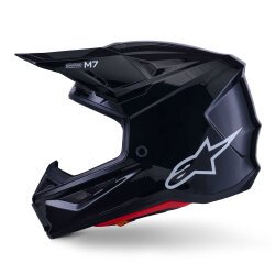 Alpinestars S-M7 Off-Road Kaskı Siyah - 3