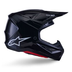 Alpinestars S-M7 Off-Road Kaskı Siyah - 4