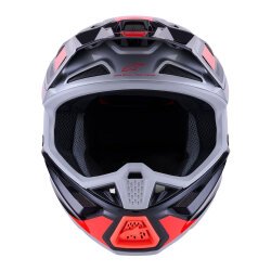 Alpinestars S-M7 RIS Off-Road Kaskı Kırmızı / Gümüş - 5