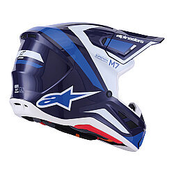 Alpinestars S-M7 Rise Off-Road Kaskı Mavi / Beyaz - Alpinestars (1)