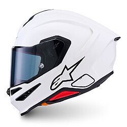 Alpinestars S R7 Kapalı Motosiklet Kaskı Beyaz - 3
