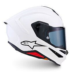 Alpinestars S R7 Kapalı Motosiklet Kaskı Beyaz - 5