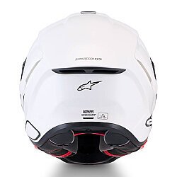 Alpinestars S R7 Kapalı Motosiklet Kaskı Beyaz - 6