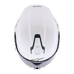Alpinestars S R7 Kapalı Motosiklet Kaskı Beyaz - 7