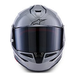 Alpinestars S R7 Kapalı Motosiklet Kaskı Gri - 4