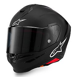 Alpinestars S R7 Kapalı Motosiklet Kaskı Mat Siyah - Alpinestars
