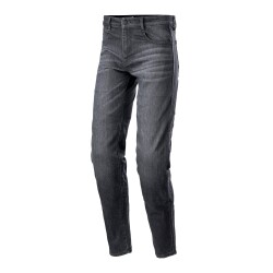 Alpinestars Sektor Regular Fit Denim Korumalı Motosiklet Pantolonu Antrasit 