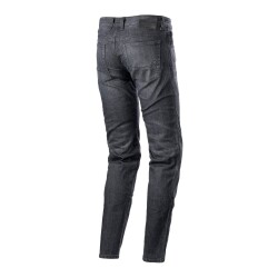 Alpinestars Sektor Regular Fit Denim Korumalı Motosiklet Pantolonu Antrasit - 2