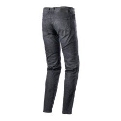 GARAJJ Alpinestars Sektor Regular Fit Denim Korumalı Motosiklet Pantolonu Antrasit - Alpinestars (1)
