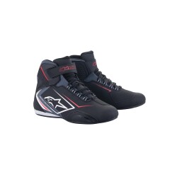 Alpinestars Sektor WP Korumalı Motosiklet Botu Siyah / Beyaz / Gri - 1