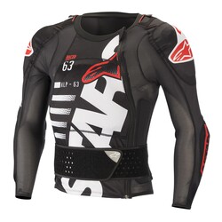 Alpinestars Sequence Full Body Armour Siyah / Beyaz / Kırmızı - 1