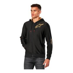 Alpinestars Sessions V3 Hoodie Kapüşonlu Sweatshirt Siyah / Altın - 4