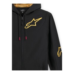 Alpinestars Sessions V3 Hoodie Kapüşonlu Sweatshirt Siyah / Altın - 3