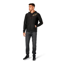 Alpinestars Sessions V3 Hoodie Kapüşonlu Sweatshirt Siyah / Altın - 7