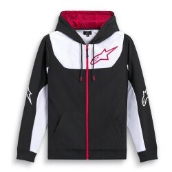 Alpinestars Sessions V3 Hoodie Kapüşonlu Sweatshirt Siyah / Beyaz / Kırmızı - Alpinestars