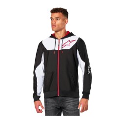 Alpinestars Sessions V3 Hoodie Kapüşonlu Sweatshirt Siyah / Beyaz / Kırmızı - 4