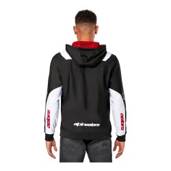 Alpinestars Sessions V3 Hoodie Kapüşonlu Sweatshirt Siyah / Beyaz / Kırmızı - 5