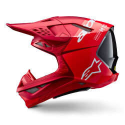 Alpinestars Supertech M10 Flood Off-Road Kaskı Kırmızı - 4