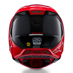 Alpinestars Supertech M10 Flood Off-Road Kaskı Kırmızı - 6