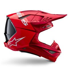 Alpinestars Supertech M10 Flood Off-Road Kaskı Kırmızı - 3