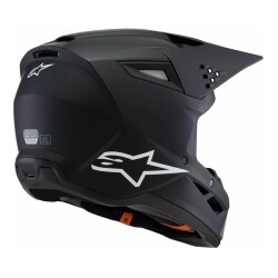 Alpinestars SM3 Youth Off-Road Çocuk Genç Motosiklet Kaskı Mat Siyah - 2