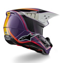 Alpinestars SM5 Sail Off-Road Kaskı Mor / Siyah / Gri - Alpinestars (1)