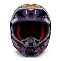 Alpinestars SM5 Sail Off-Road Kaskı Mor / Siyah / Gri - 3