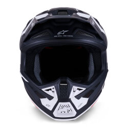 Alpinestars S-M7 Dasher Off-Road Kaskı Siyah / Beyaz - 3