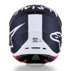Alpinestars S-M7 Dasher Off-Road Kaskı Siyah / Beyaz - 6