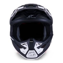 Alpinestars S-M7 Dasher Off-Road Kaskı Siyah / Beyaz - 3