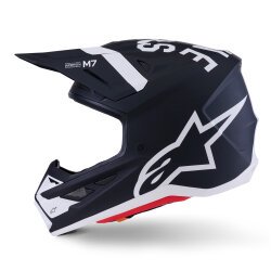 Alpinestars S-M7 Dasher Off-Road Kaskı Siyah / Beyaz - 4
