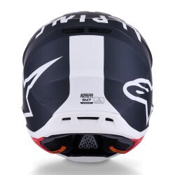 Alpinestars S-M7 Dasher Off-Road Kaskı Siyah / Beyaz - 6