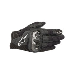 Alpinestars SMX-1 Air V2 Korumalı Motosiklet Eldiveni Siyah 