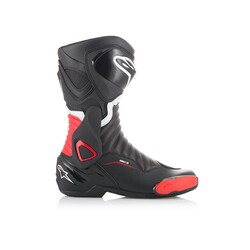 Alpinestars SMX-6 V2 Korumalı Spor Motosiklet Botu Siyah / Kırmızı - 4