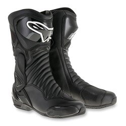 GARAJJ Alpinestars SMX-6 V2 Korumalı Spor Motosiklet Botu Siyah / Siyah - Alpinestars