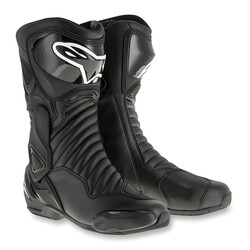 Alpinestars SMX-6 V2 Korumalı Spor Motosiklet Botu Siyah / Siyah 