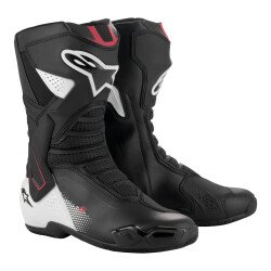Alpinestars SMX-6 V3 Korumalı Motosiklet Botu Siyah / Beyaz / Kırmızı - 1