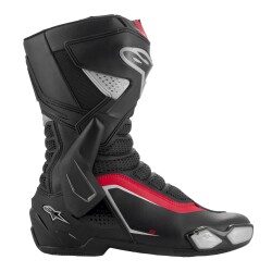 Alpinestars SMX-6 V3 Korumalı Motosiklet Botu Siyah / Gümüş / Kırmızı - 2