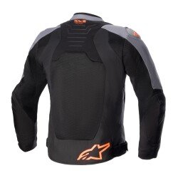 Alpinestars SMX Air Korumalı Motosiklet Montu Gri / Siyah / Oranj - 2