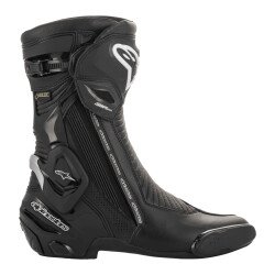 Alpinestars SMX Plus V2 Gore-Tex Korumalı Motosiklet Botu Siyah / Gümüş - Alpinestars (1)