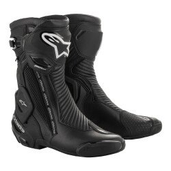 Alpinestars SMX Plus V2 Gore-Tex Korumalı Motosiklet Botu Siyah / Gümüş 