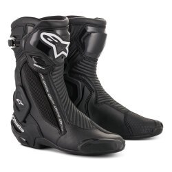 Alpinestars SMX Plus V2 Korumalı Motosiklet Botu Siyah - Alpinestars