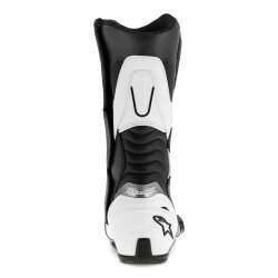 Alpinestars SMX S Korumalı Spor Motosiklet Botu Siyah / Beyaz - 5