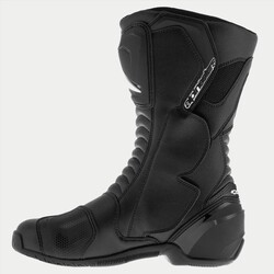 Alpinestars SMX S WP Korumalı Spor Motosiklet Botu Siyah - 4