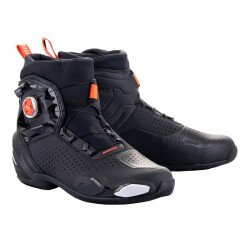 Alpinestars SP-2 Korumalı Motosiklet Botu Siyah / Beyaz / Kırmızı - Alpinestars