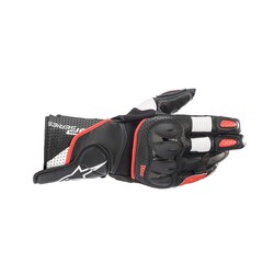 Alpinestars SP-2 V3 Korumalı Motosiklet Eldiveni Siyah / Beyaz / Kırmızı - 1