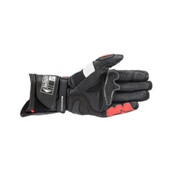 Alpinestars SP-2 V3 Korumalı Motosiklet Eldiveni Siyah / Beyaz / Kırmızı - 2