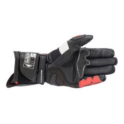 Alpinestars SP-2 V3 Korumalı Motosiklet Eldiveni Siyah / Beyaz / Kırmızı - 2