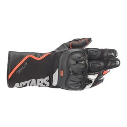 Alpinestars SP-365 Drystar Korumalı Motosiklet Eldiveni Siyah / Kırmızı / Beyaz 