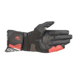 Alpinestars SP-8 V3 Korumalı Motosiklet Eldiveni Siyah / Beyaz / Kırmızı - 2